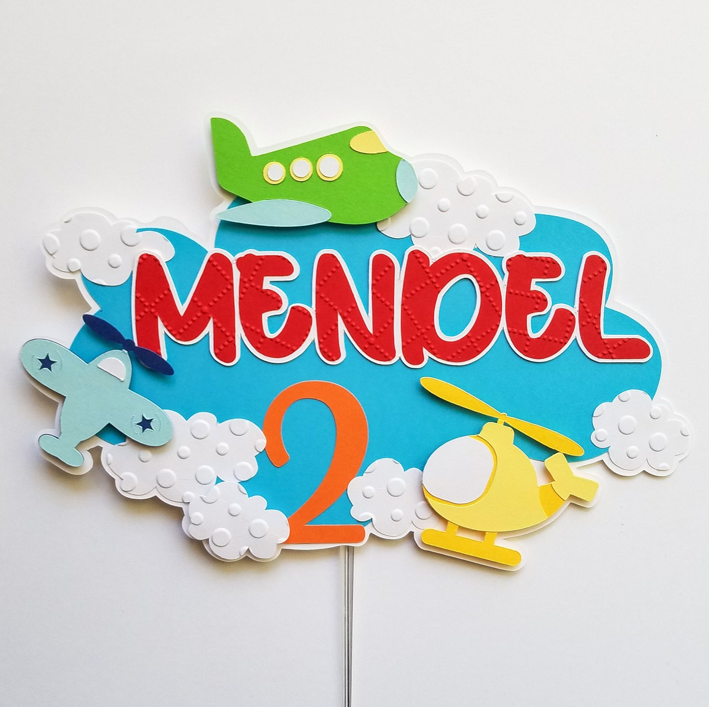 Air Travel Cake Topper