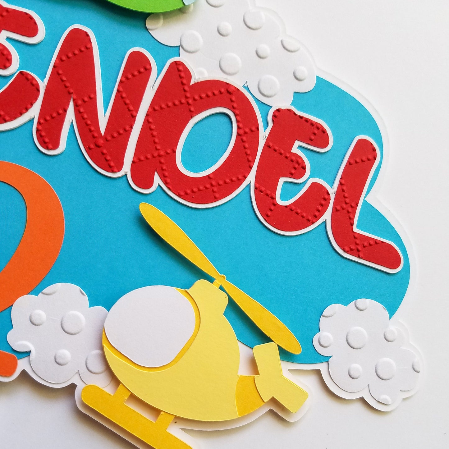 Air Travel Cake Topper