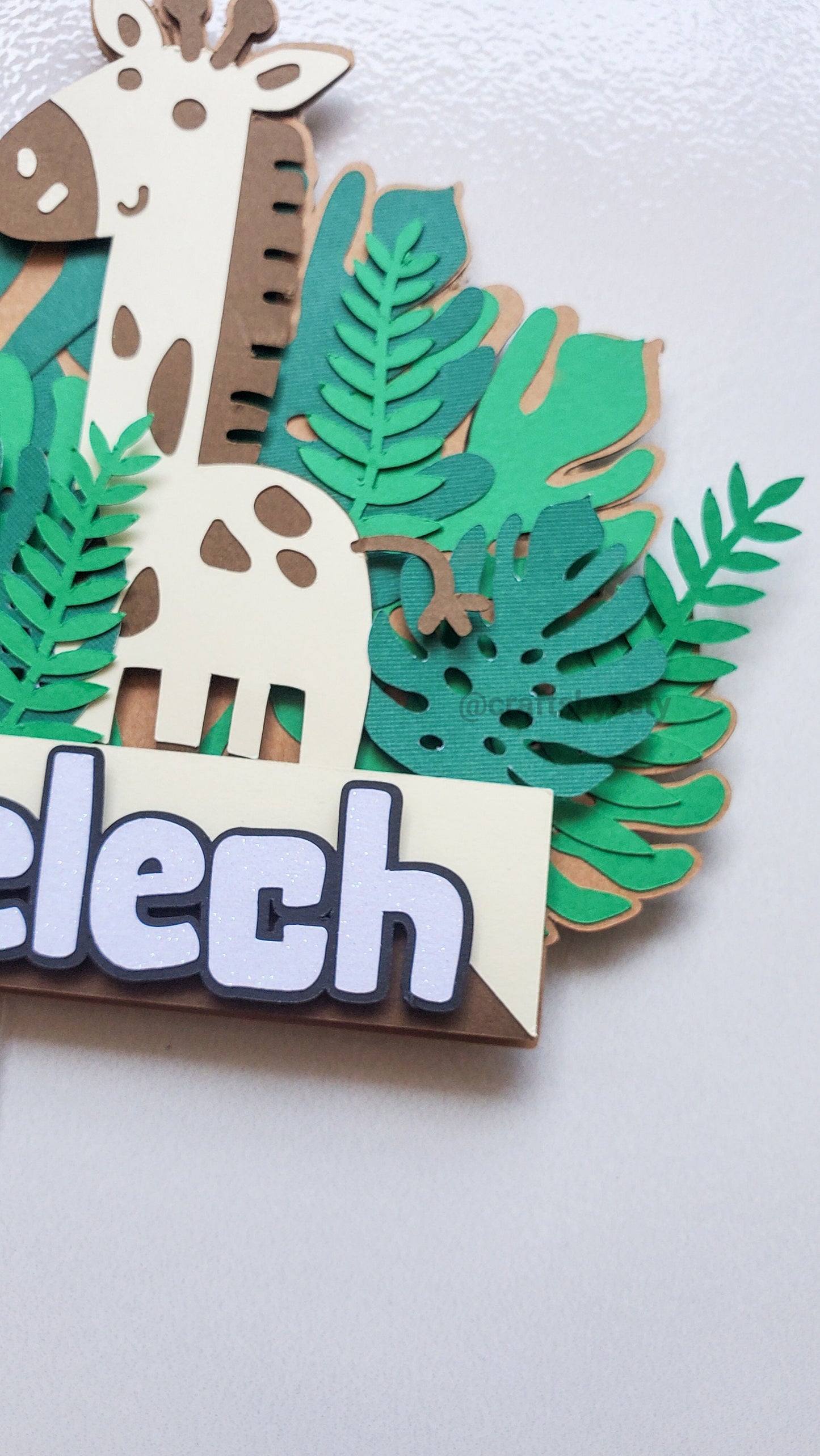 Jungle Cake Topper