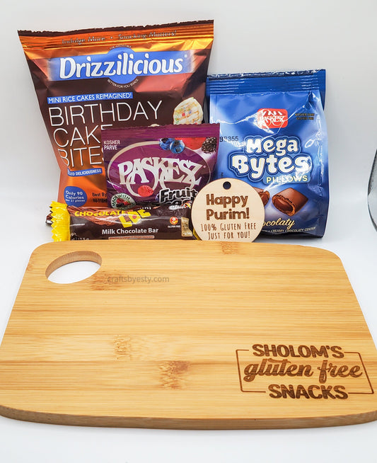 Gluten Free Mishloach Manos - Personalized Board