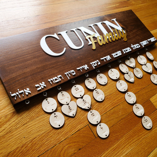 Family Occasion Board - Name + Family