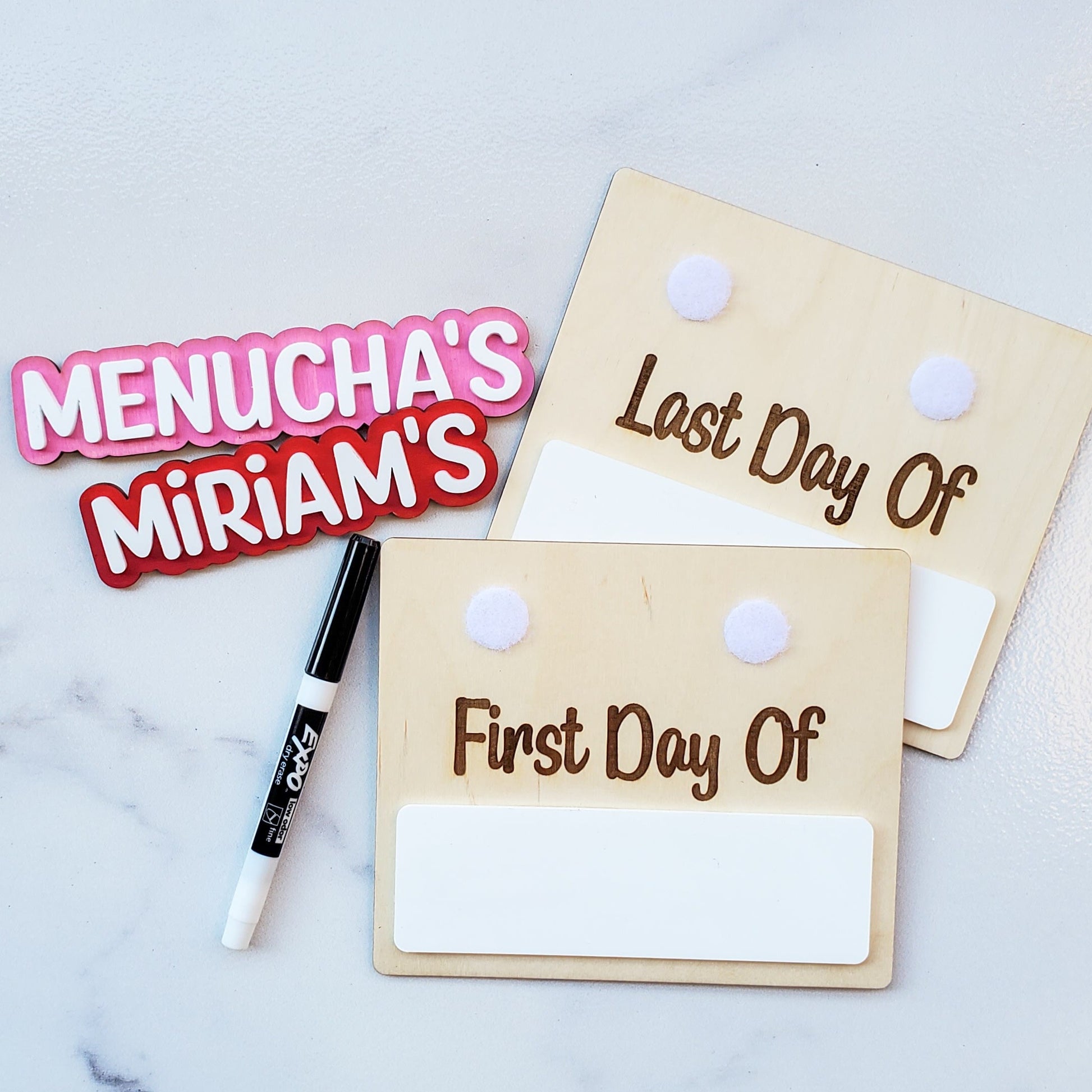 First Day of School Handheld Sign / Personalized / Back to School / Last  day of school