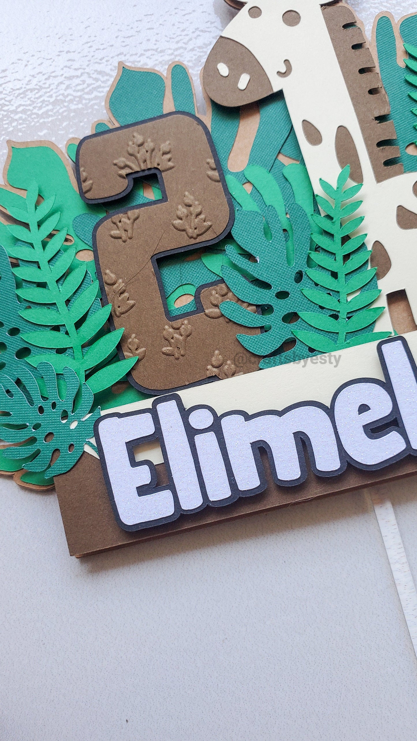 Jungle Cake Topper